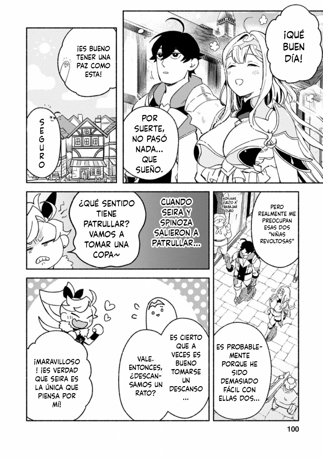 Sono Monban, Saikyou Nitsuki: Tsuihou Sareta Bougyo Ryoku 9999 no Senshi, Ou Miyako no Monban Toshite Musou Suru Capítulo 9 - Page 6