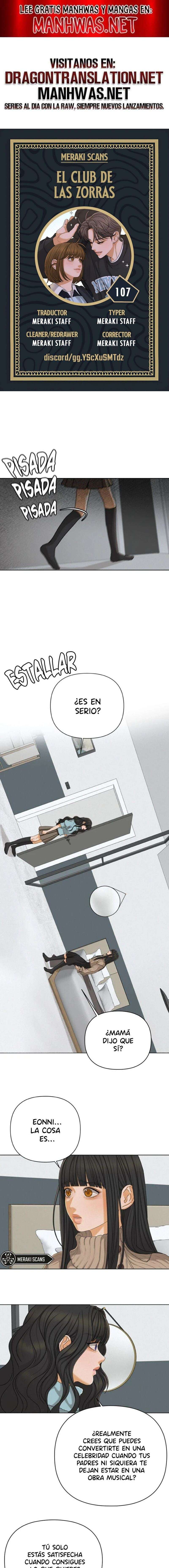 El club de las Zorras Audaces Capítulo 107 - Page 1