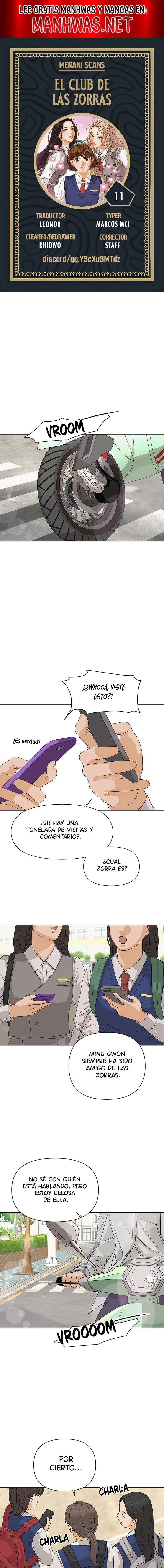 El club de las Zorras Audaces Capítulo 11 - Page 1