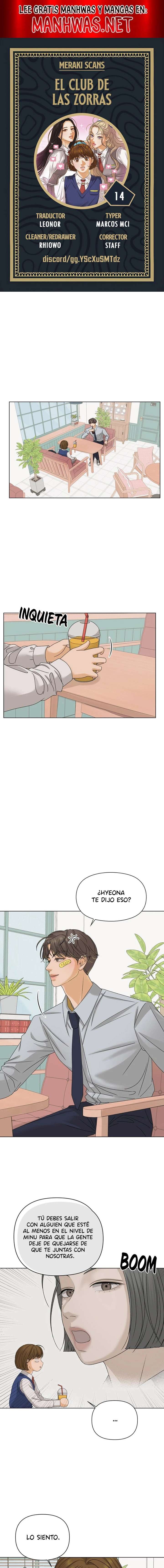 El club de las Zorras Audaces Capítulo 14 - Page 1