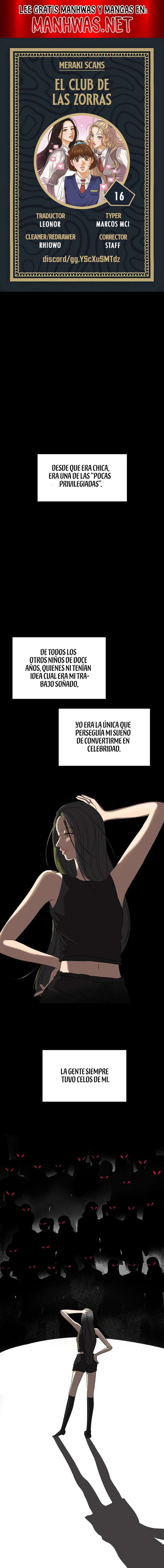 El club de las Zorras Audaces Capítulo 16 - Page 1