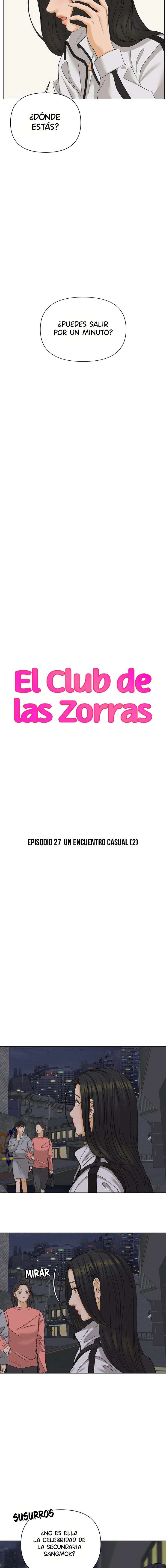 El club de las Zorras Audaces Capítulo 27 - Page 2