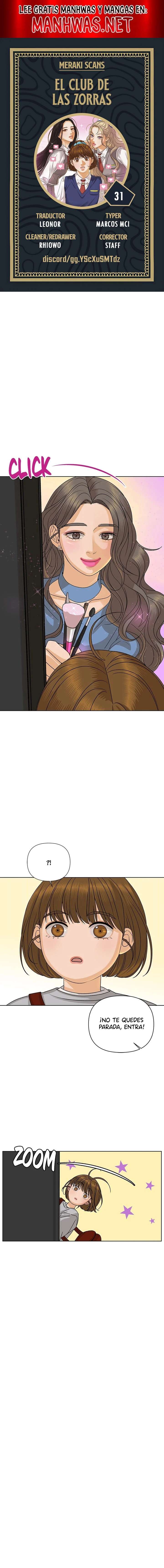 El club de las Zorras Audaces Capítulo 31 - Page 1