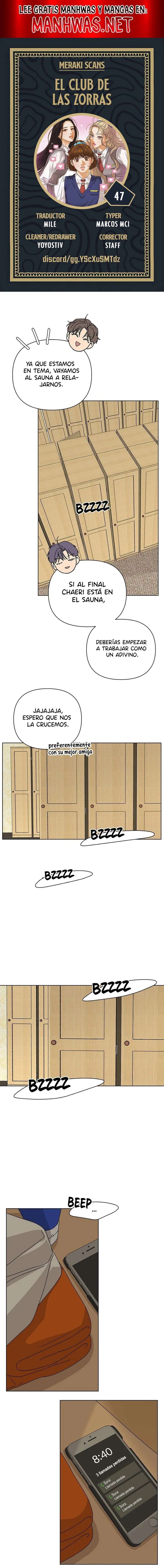 El club de las Zorras Audaces Capítulo 47 - Page 1