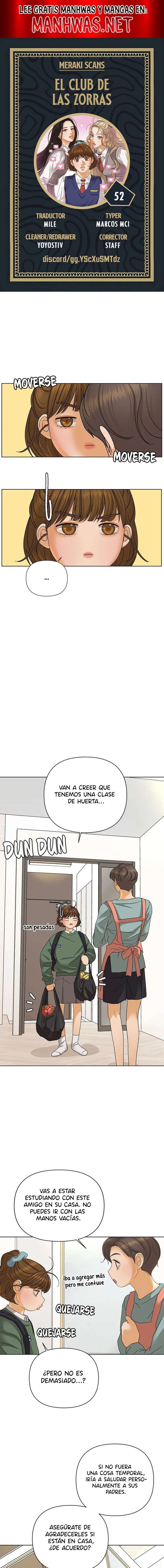 El club de las Zorras Audaces Capítulo 52 - Page 1