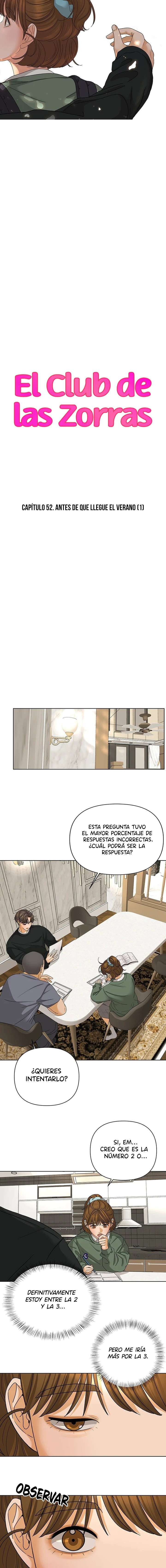 El club de las Zorras Audaces Capítulo 52 - Page 5