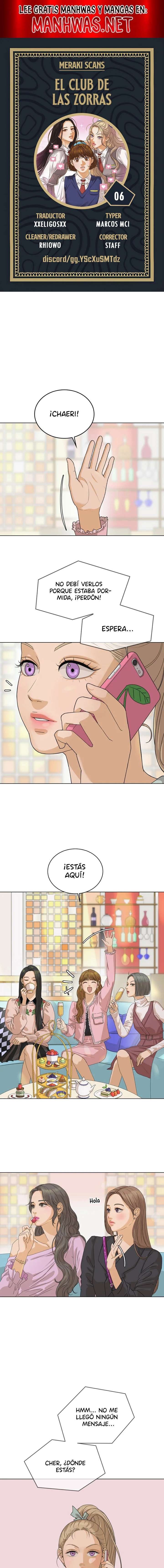 El club de las Zorras Audaces Capítulo 6 - Page 1