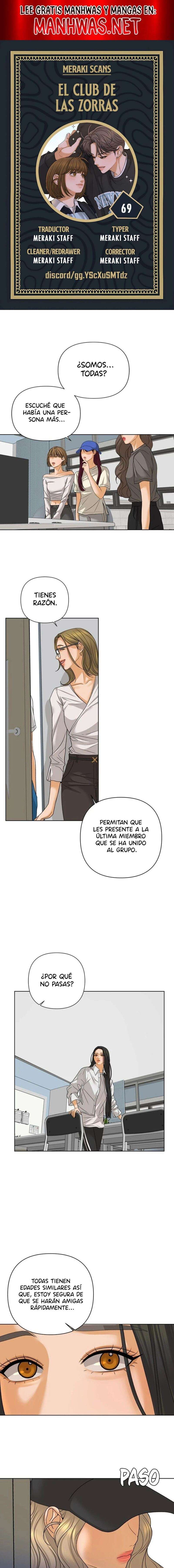 El club de las Zorras Audaces Capítulo 69 - Page 1