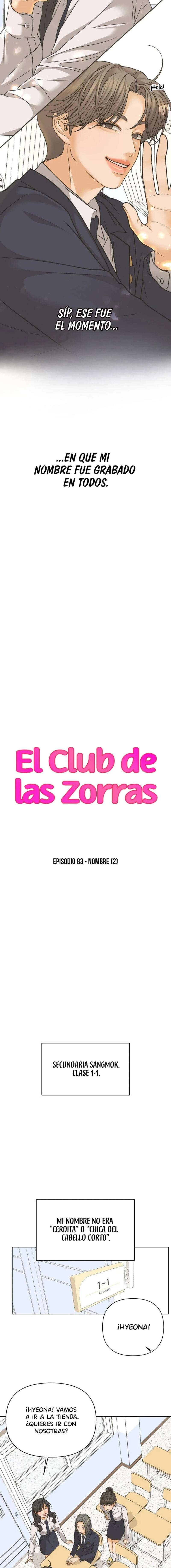 El club de las Zorras Audaces Capítulo 83 - Page 2