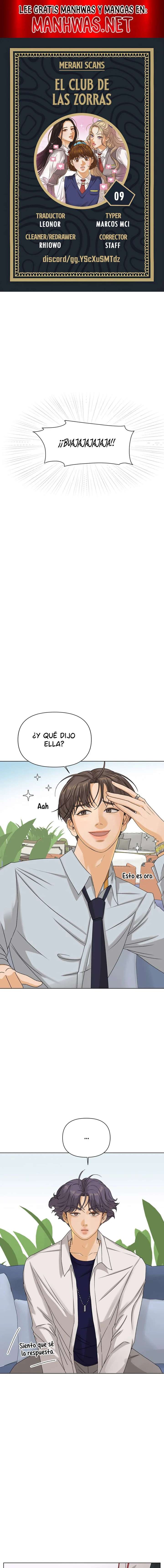 El club de las Zorras Audaces Capítulo 9 - Page 1