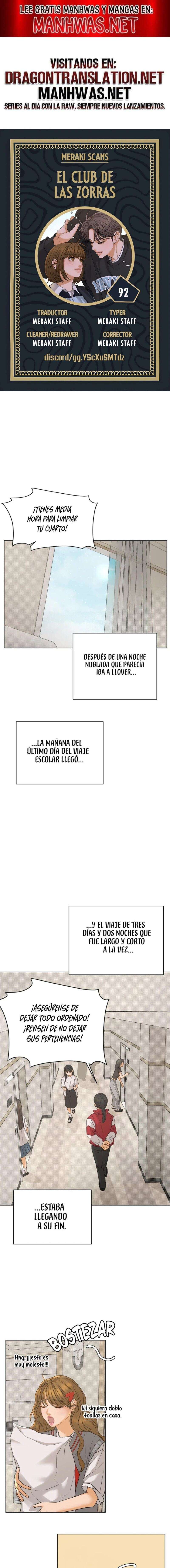 El club de las Zorras Audaces Capítulo 92 - Page 1