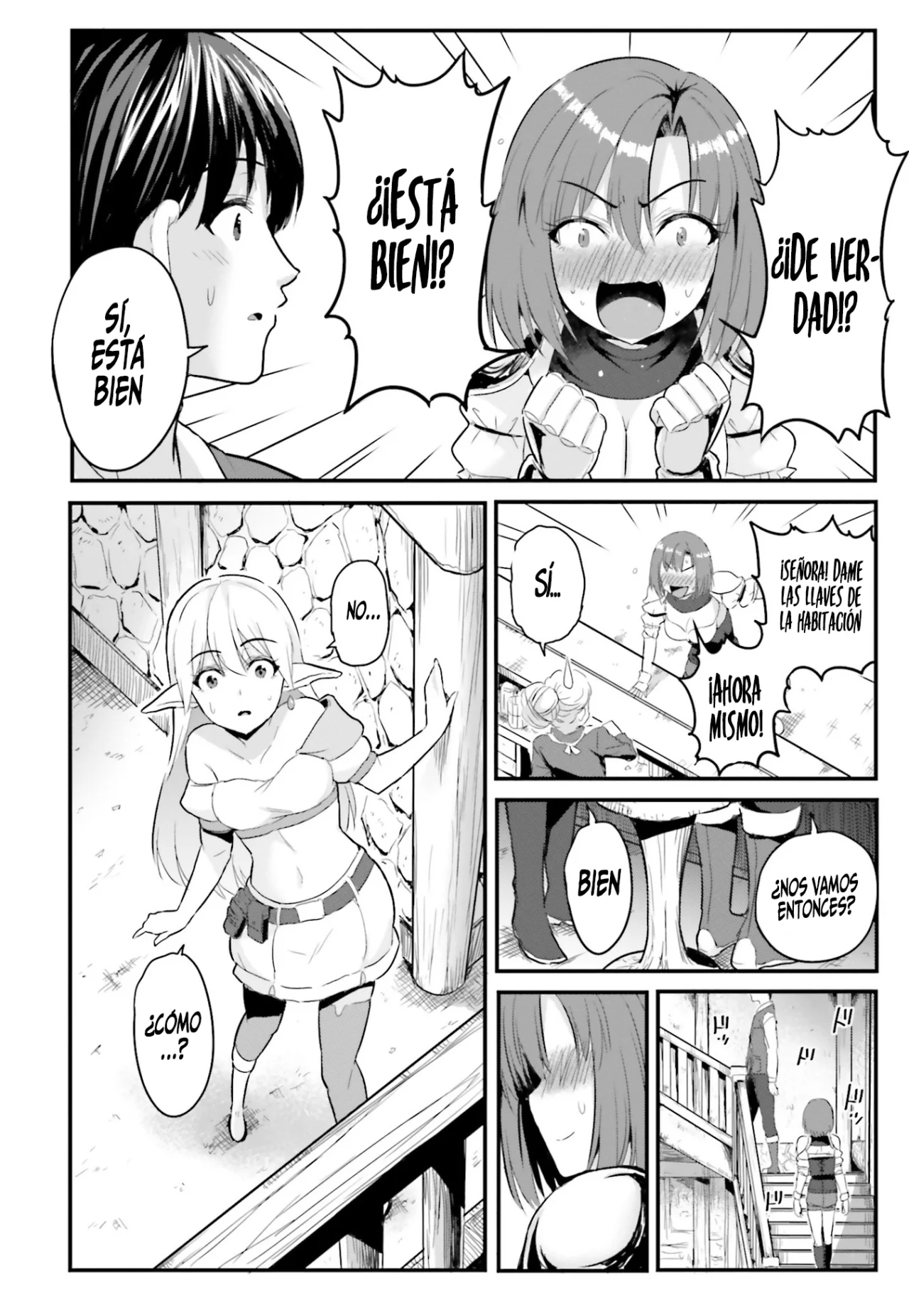 Gyakuten Isekai de Yomeki Okure S Rank Onna Boukenshatachi ni Semarareteimasu Capítulo 1 - Page 37