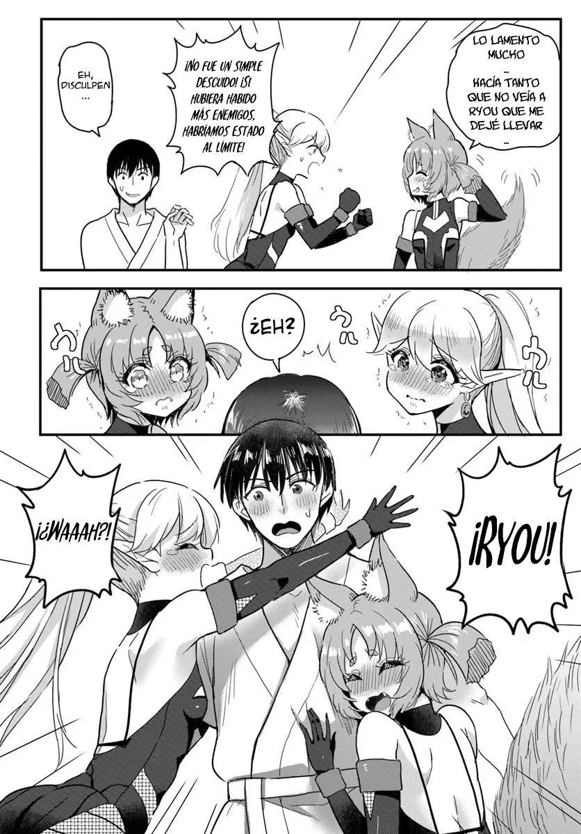 Gyakuten Isekai de Yomeki Okure S Rank Onna Boukenshatachi ni Semarareteimasu Capítulo 24.2 - Page 5