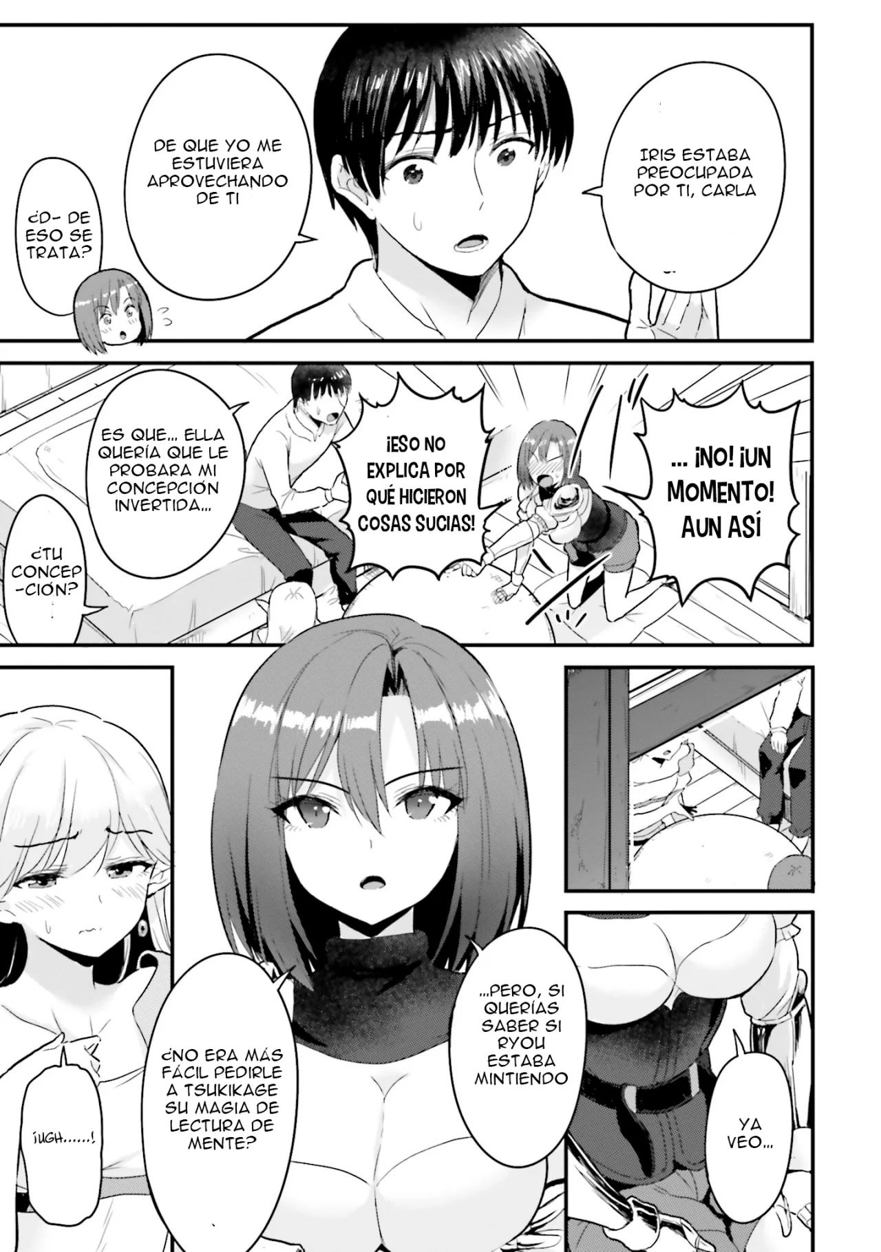 Gyakuten Isekai de Yomeki Okure S Rank Onna Boukenshatachi ni Semarareteimasu Capítulo 4 - Page 5