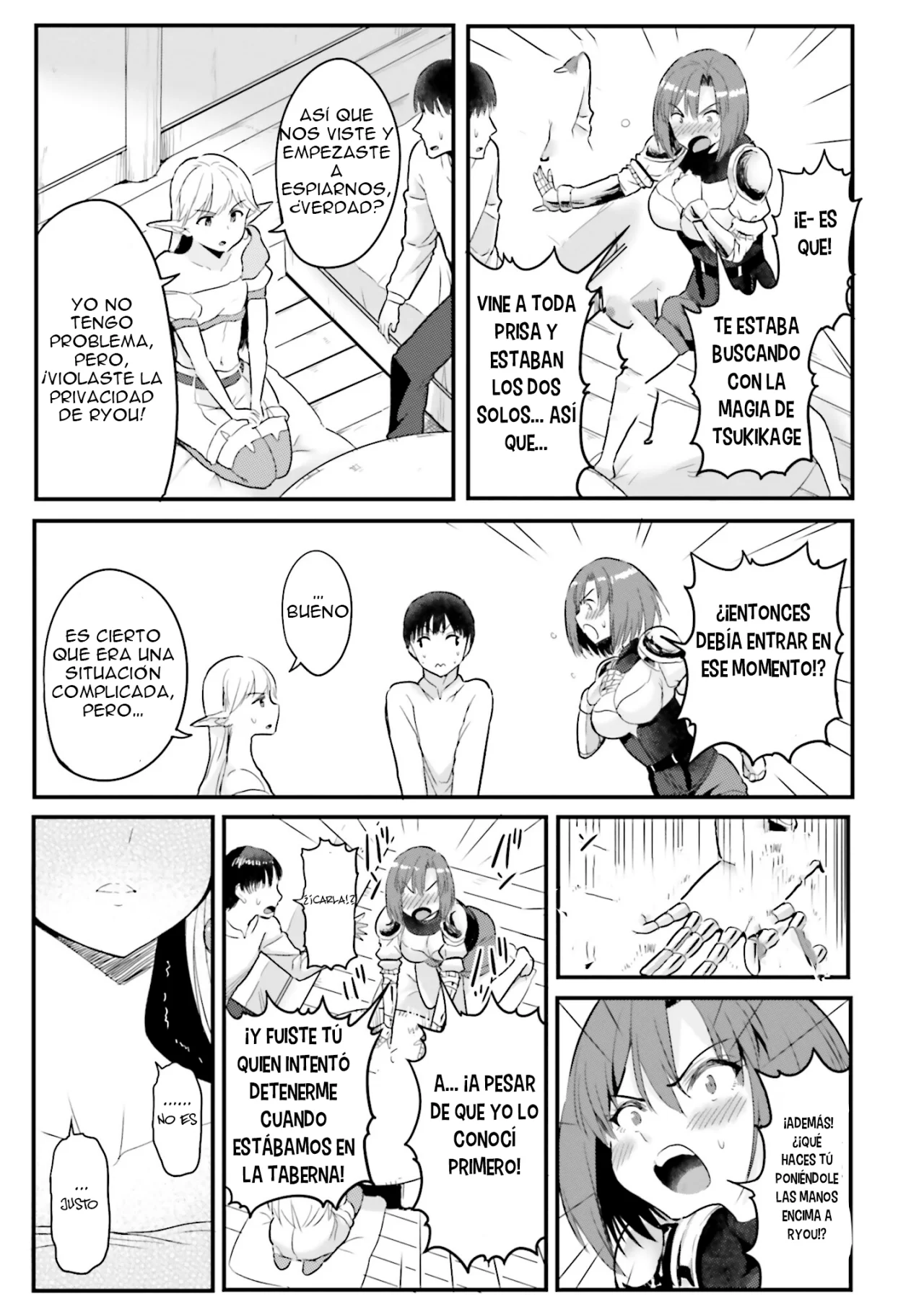 Gyakuten Isekai de Yomeki Okure S Rank Onna Boukenshatachi ni Semarareteimasu Capítulo 4 - Page 7