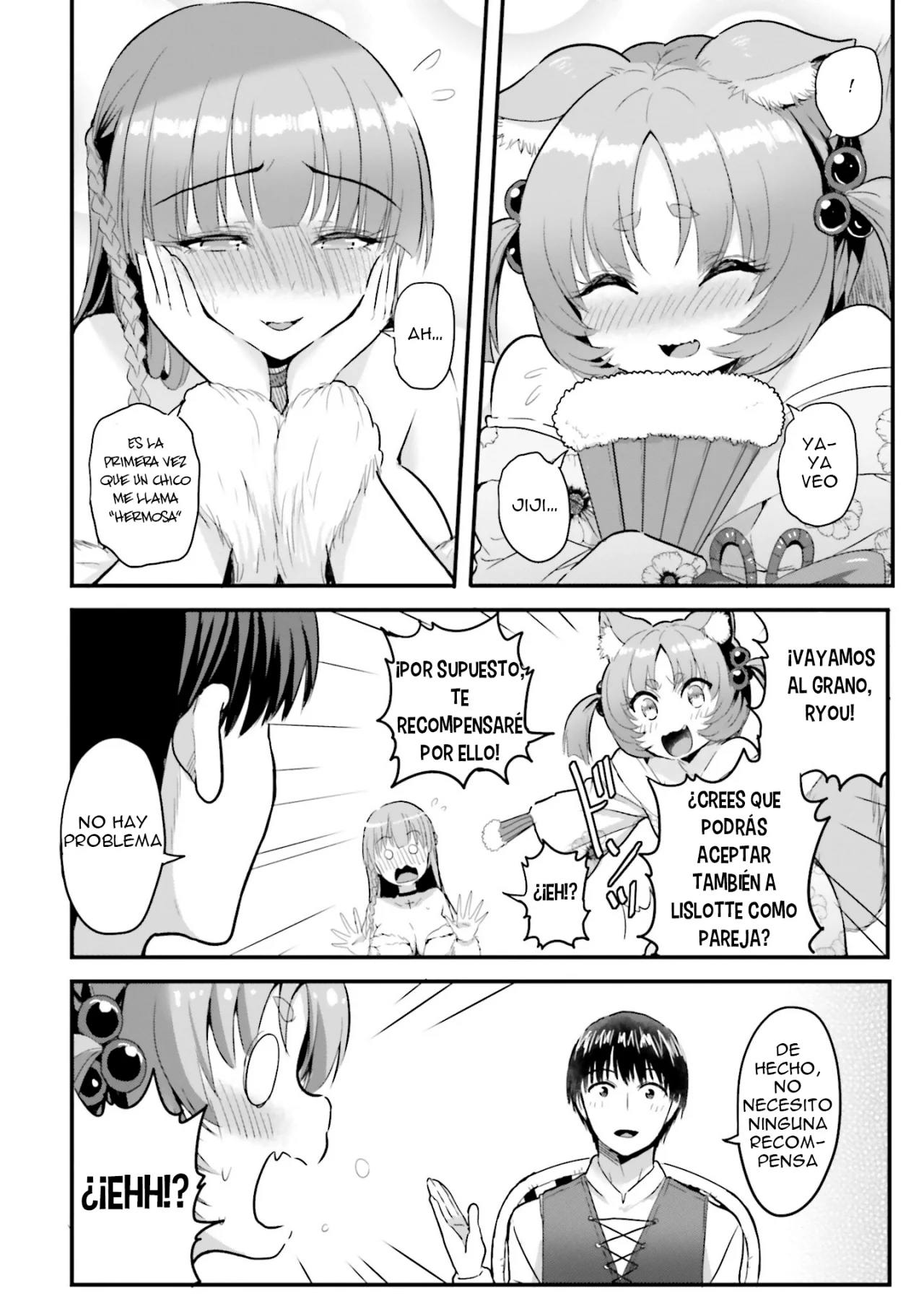 Gyakuten Isekai de Yomeki Okure S Rank Onna Boukenshatachi ni Semarareteimasu Capítulo 5 - Page 6