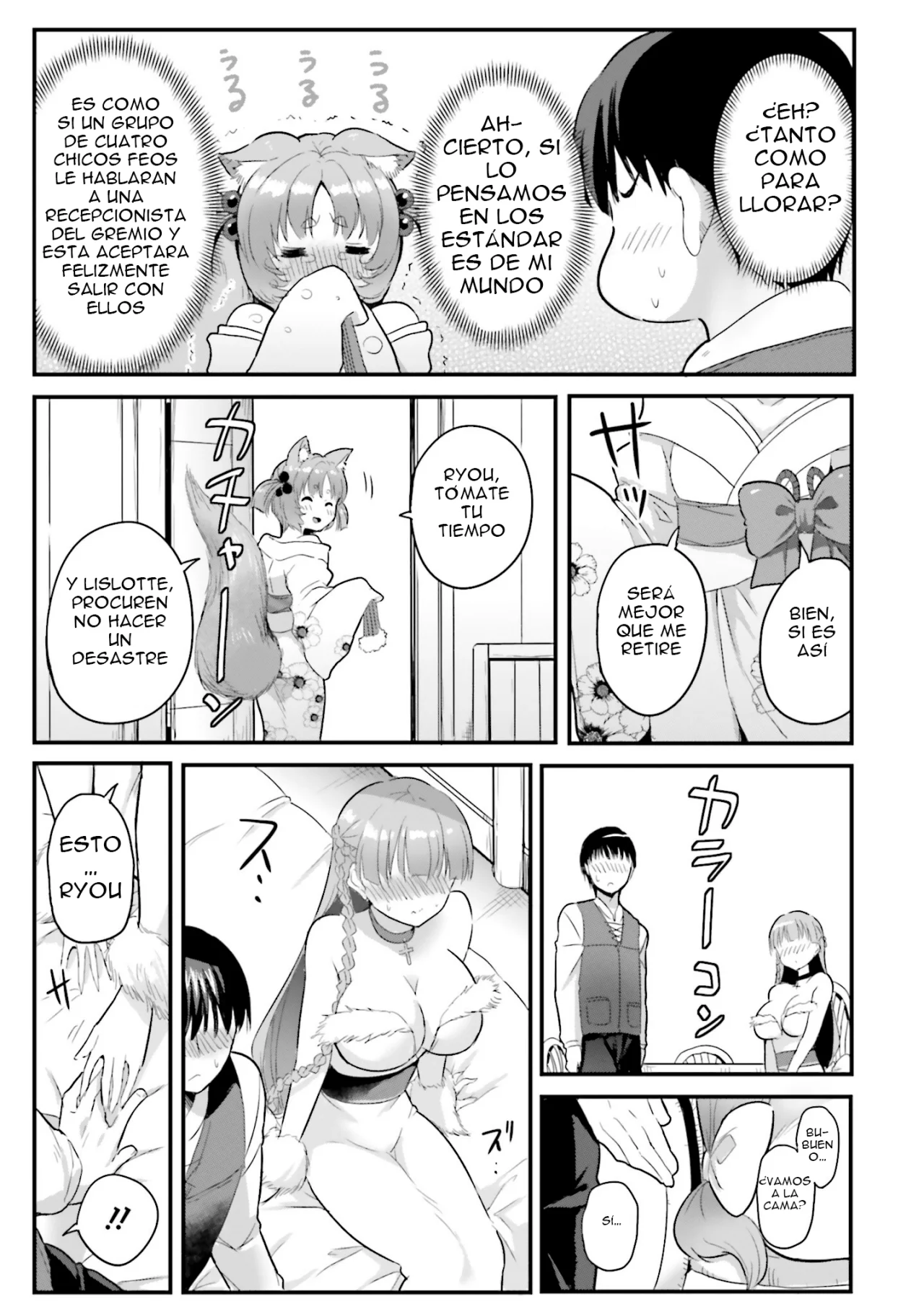 Gyakuten Isekai de Yomeki Okure S Rank Onna Boukenshatachi ni Semarareteimasu Capítulo 5 - Page 9