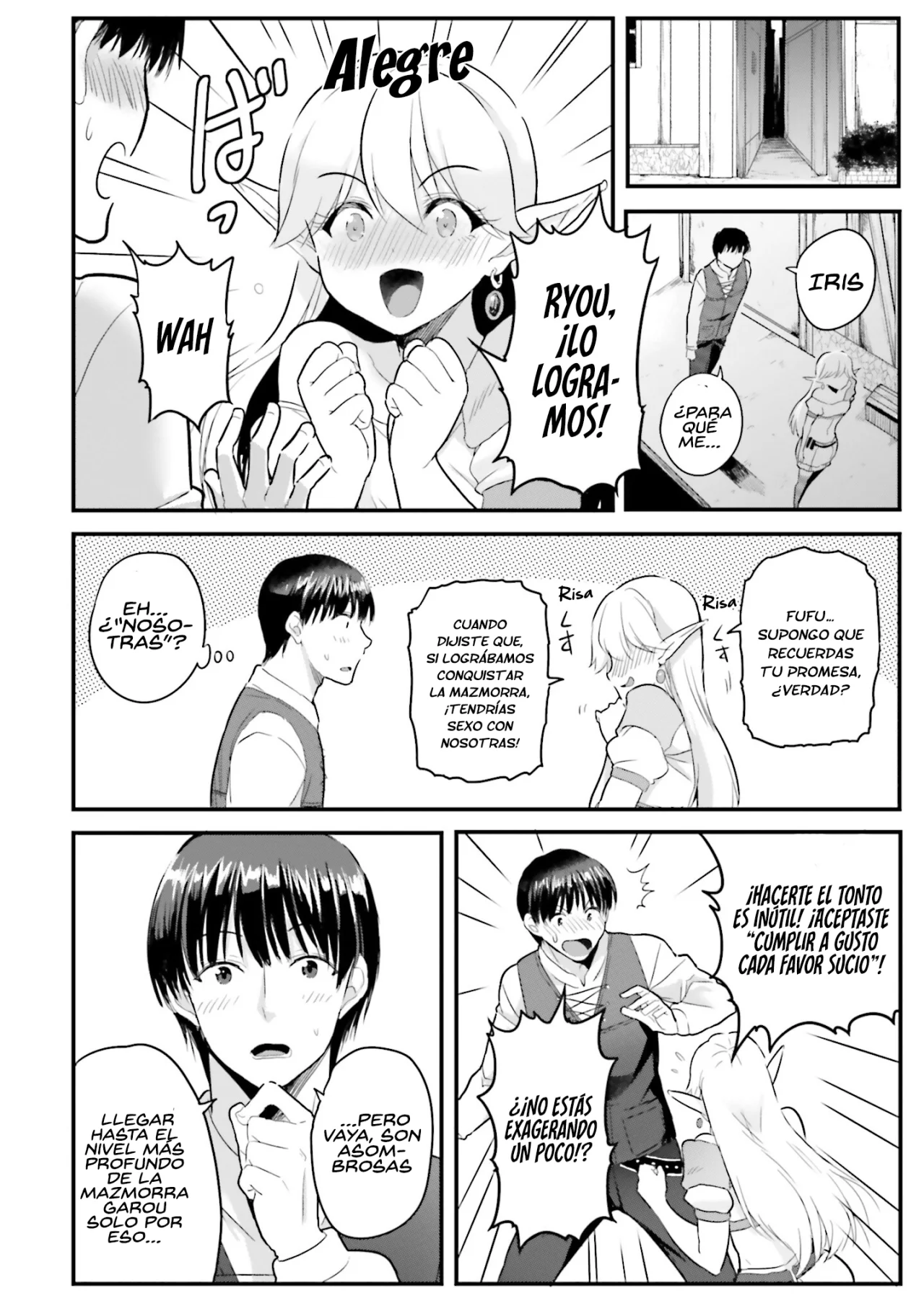 Gyakuten Isekai de Yomeki Okure S Rank Onna Boukenshatachi ni Semarareteimasu Capítulo 7 - Page 4