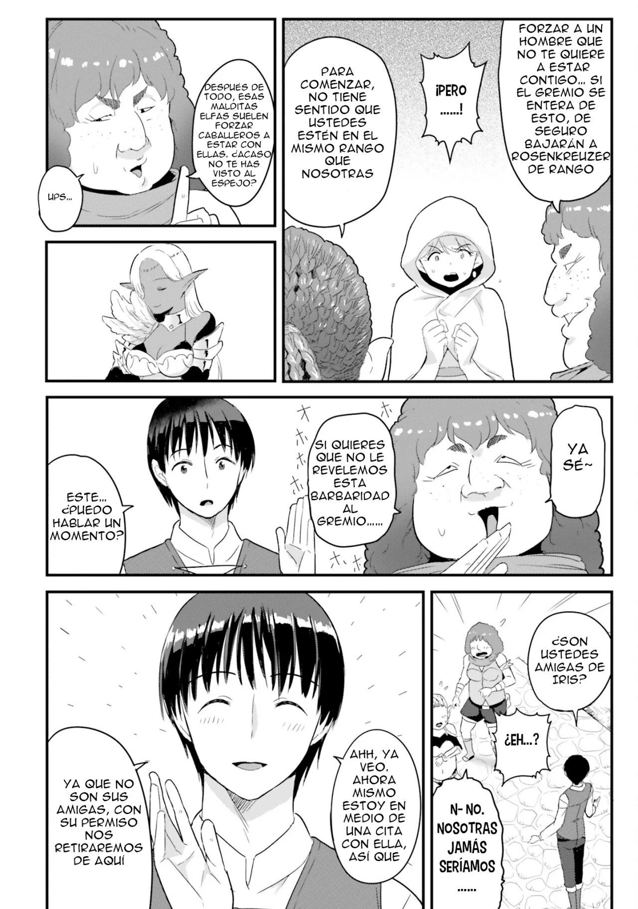 Gyakuten Isekai de Yomeki Okure S Rank Onna Boukenshatachi ni Semarareteimasu Capítulo 9 - Page 7