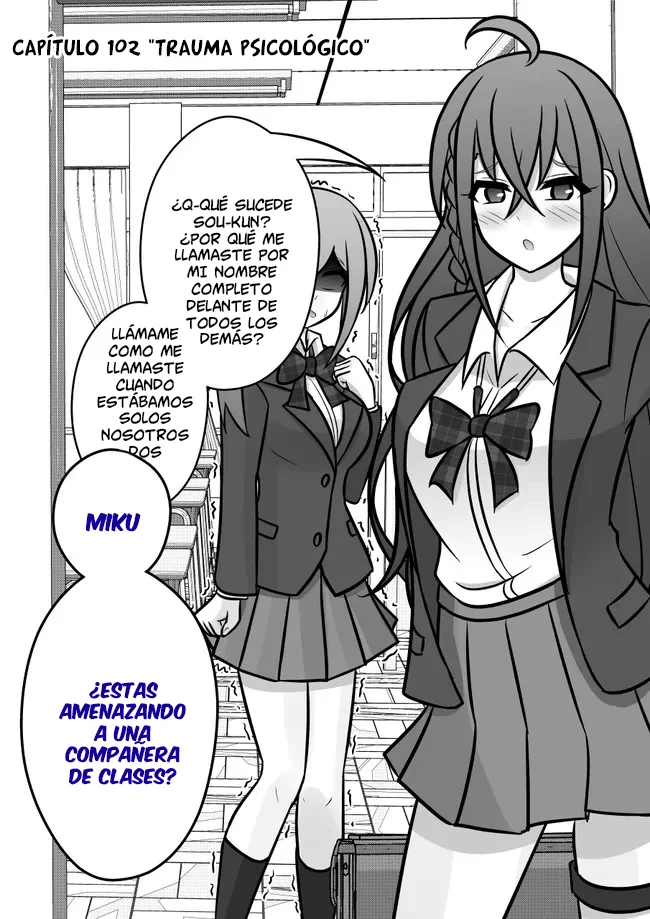 Danjohi 1:39 No Heikou Sekai Wa Omoi No Hoka Futsuu Capítulo 102 - Page 2