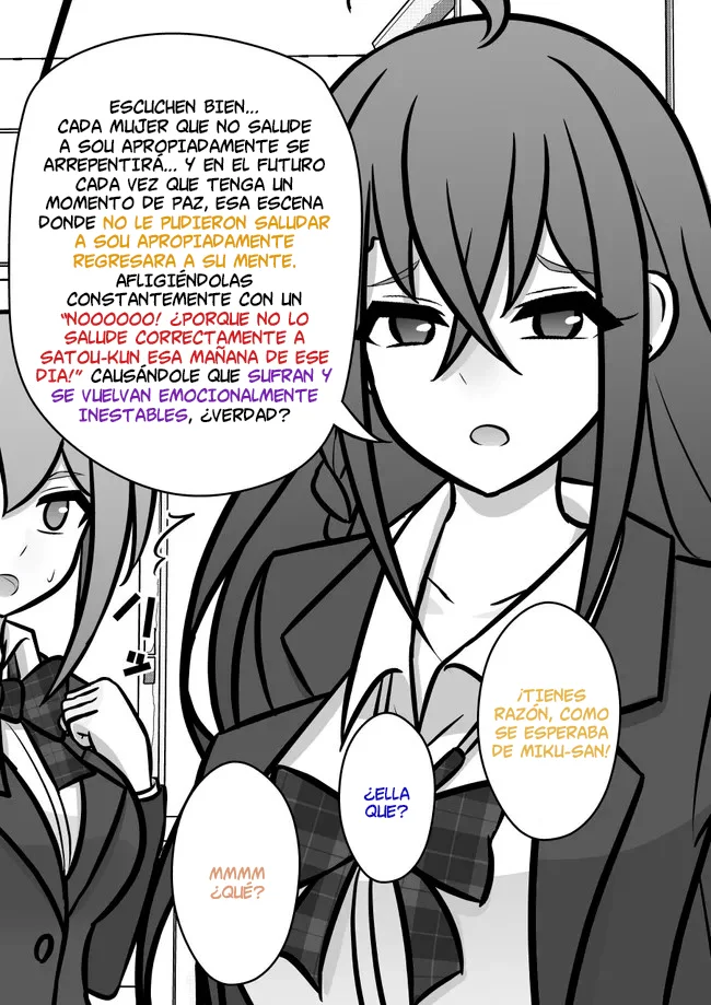 Danjohi 1:39 No Heikou Sekai Wa Omoi No Hoka Futsuu Capítulo 102 - Page 4