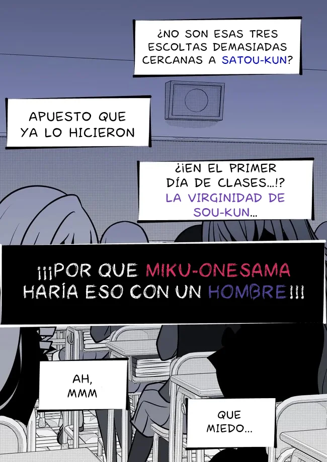 Danjohi 1:39 No Heikou Sekai Wa Omoi No Hoka Futsuu Capítulo 106 - Page 7