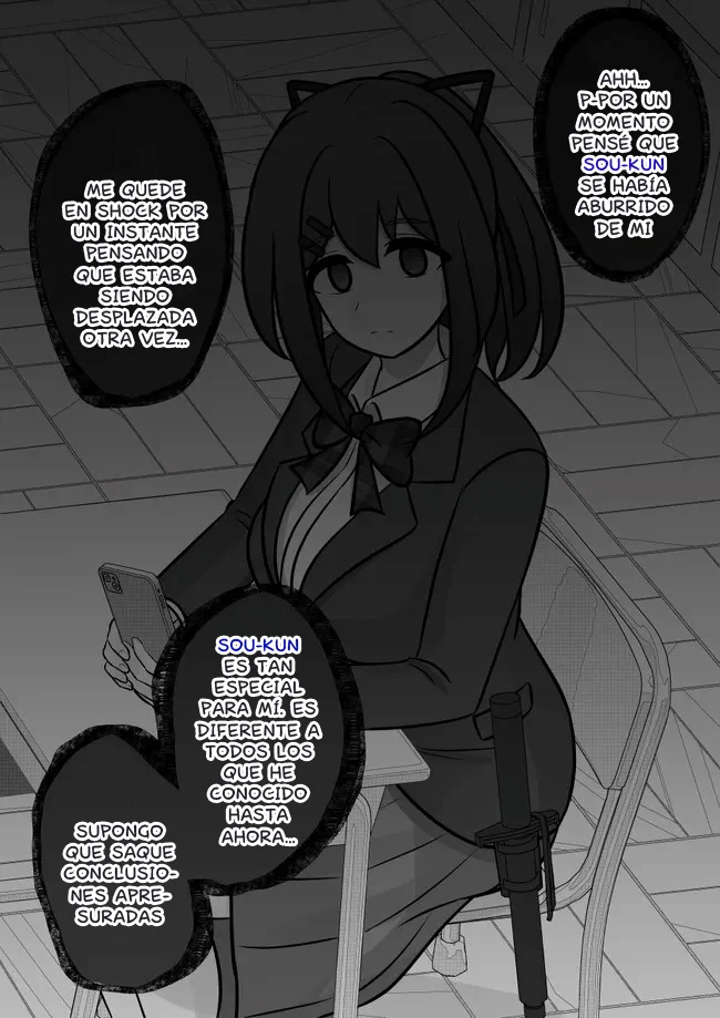 Danjohi 1:39 No Heikou Sekai Wa Omoi No Hoka Futsuu Capítulo 110 - Page 7