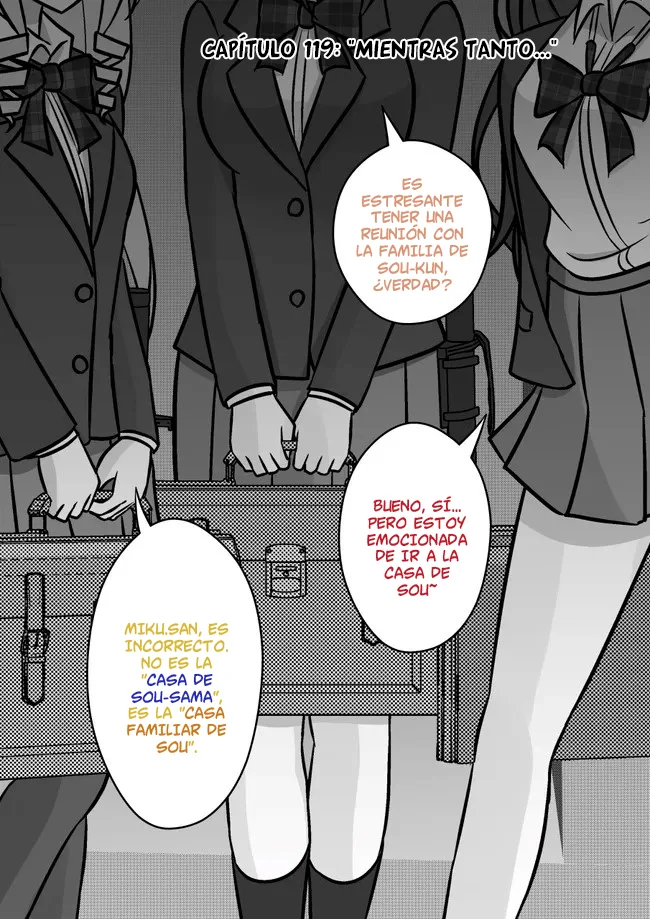 Danjohi 1:39 No Heikou Sekai Wa Omoi No Hoka Futsuu Capítulo 119 - Page 2