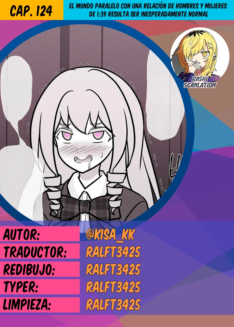 Danjohi 1:39 No Heikou Sekai Wa Omoi No Hoka Futsuu Capítulo 124 - Page 1