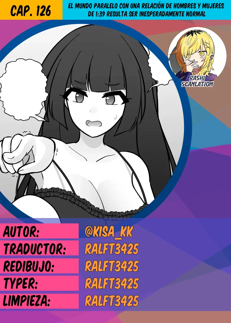 Danjohi 1:39 No Heikou Sekai Wa Omoi No Hoka Futsuu Capítulo 126 - Page 1
