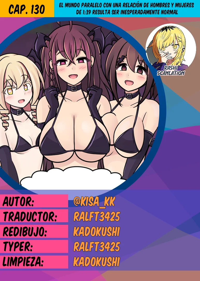 Danjohi 1:39 No Heikou Sekai Wa Omoi No Hoka Futsuu Capítulo 130 - Page 1