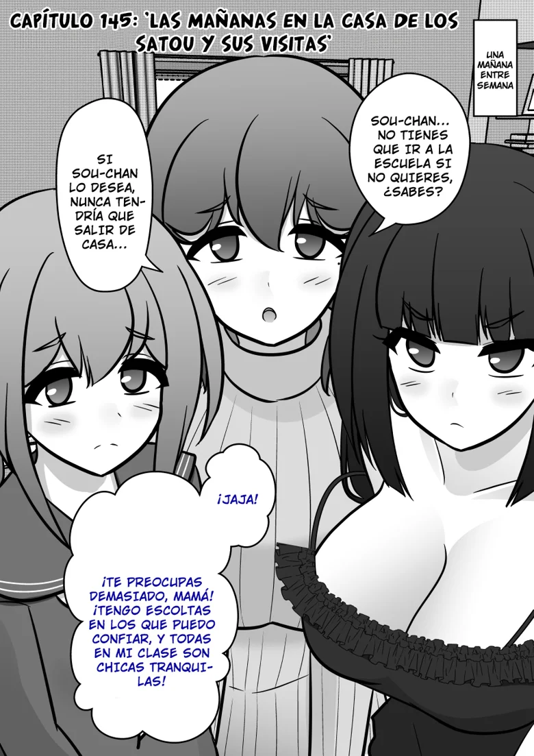 Danjohi 1:39 No Heikou Sekai Wa Omoi No Hoka Futsuu Capítulo 145 - Page 3