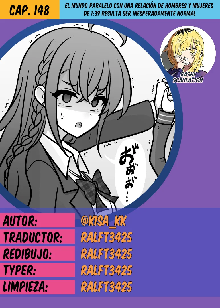 Danjohi 1:39 No Heikou Sekai Wa Omoi No Hoka Futsuu Capítulo 148 - Page 1