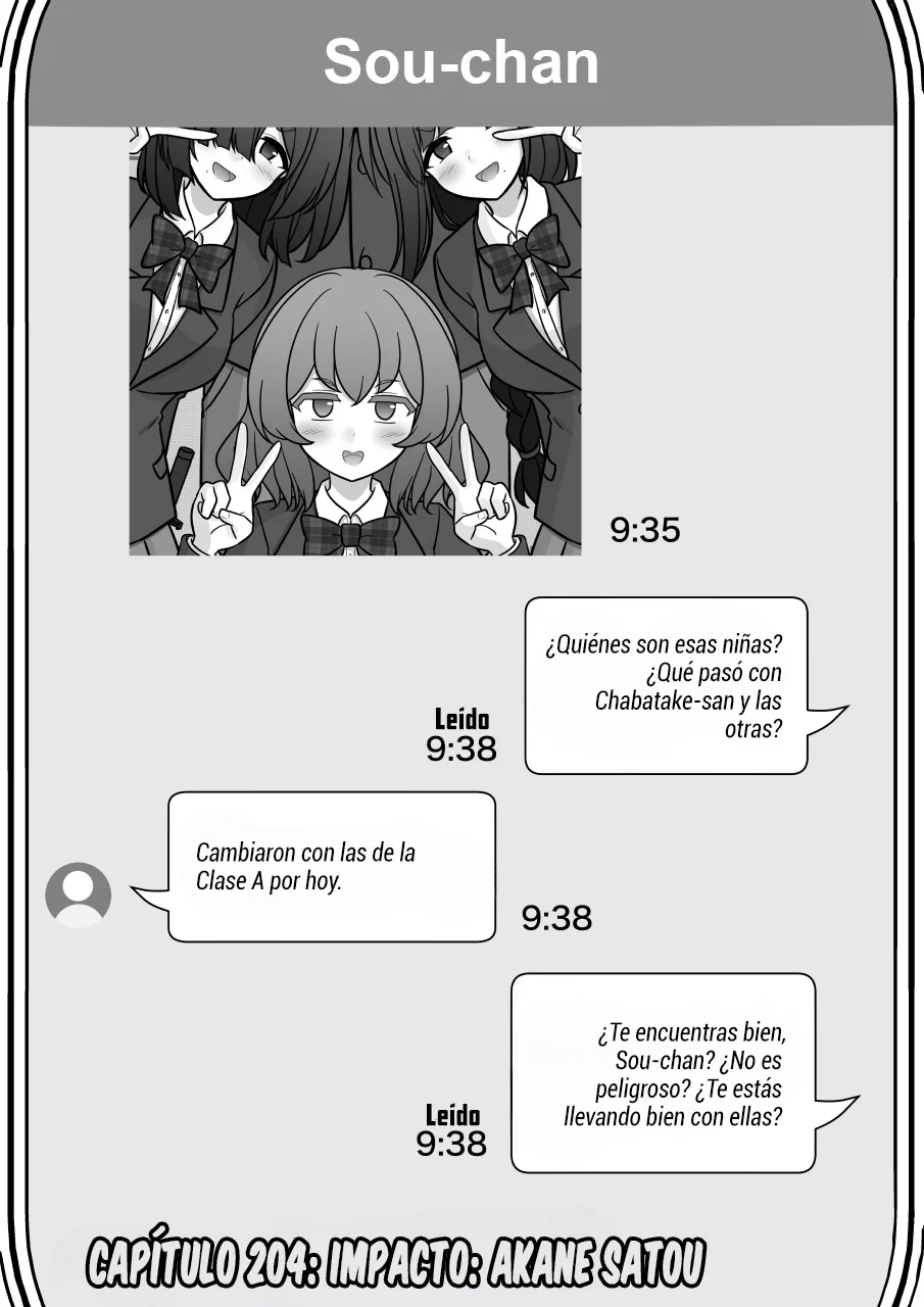 Danjohi 1:39 No Heikou Sekai Wa Omoi No Hoka Futsuu Capítulo 204 - Page 4