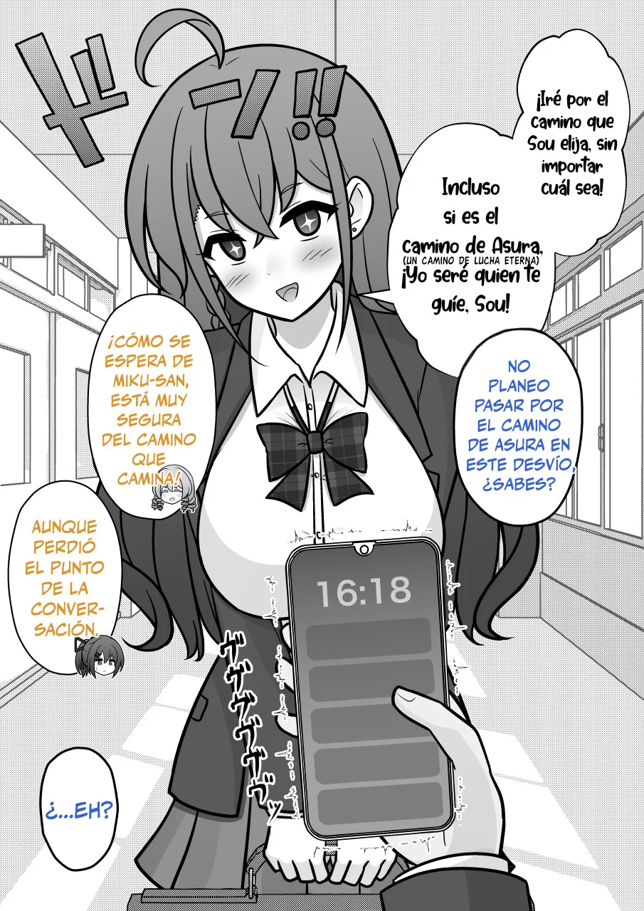 Danjohi 1:39 No Heikou Sekai Wa Omoi No Hoka Futsuu Capítulo 252 - Page 7