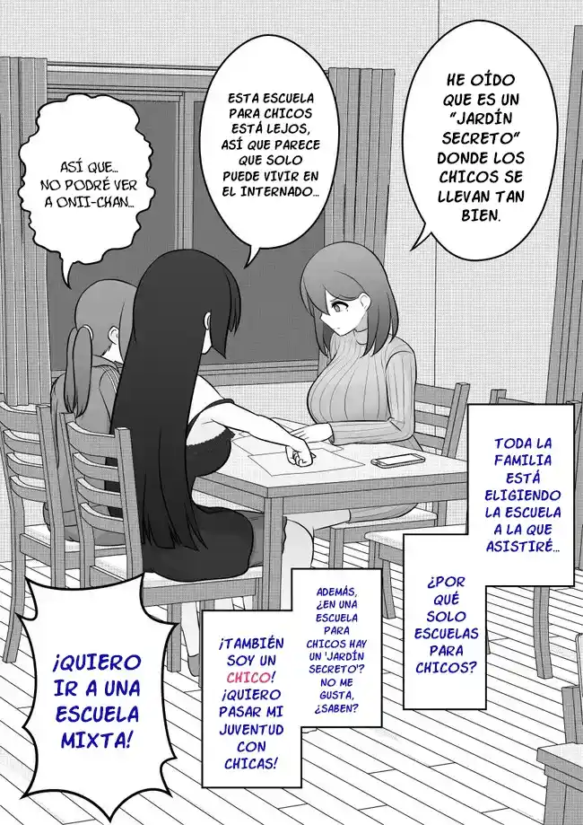 Danjohi 1:39 No Heikou Sekai Wa Omoi No Hoka Futsuu Capítulo 30 - Page 2
