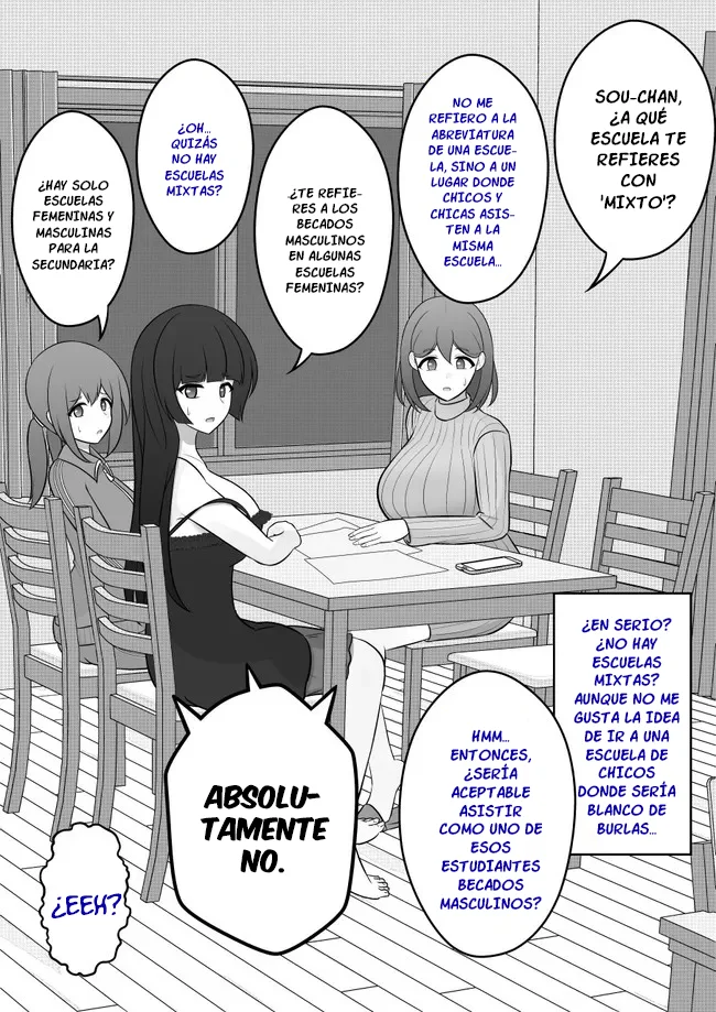 Danjohi 1:39 No Heikou Sekai Wa Omoi No Hoka Futsuu Capítulo 31 - Page 2