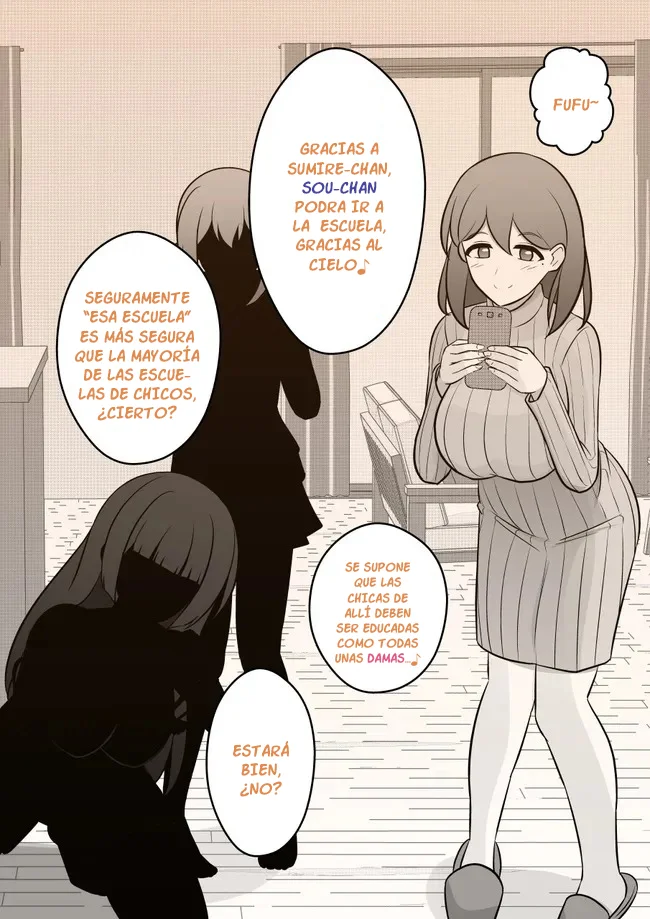 Danjohi 1:39 No Heikou Sekai Wa Omoi No Hoka Futsuu Capítulo 38 - Page 3
