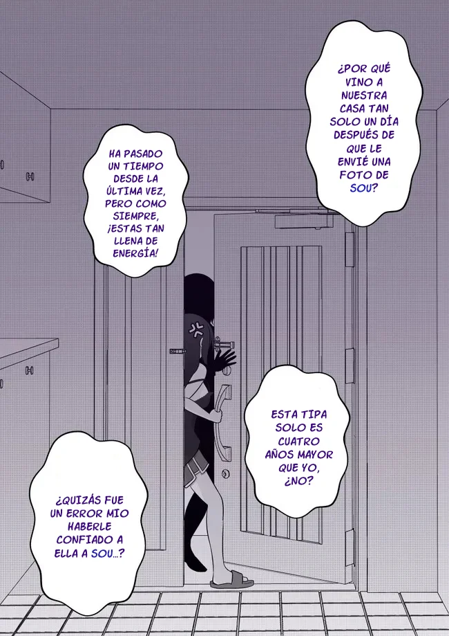 Danjohi 1:39 No Heikou Sekai Wa Omoi No Hoka Futsuu Capítulo 39 - Page 3