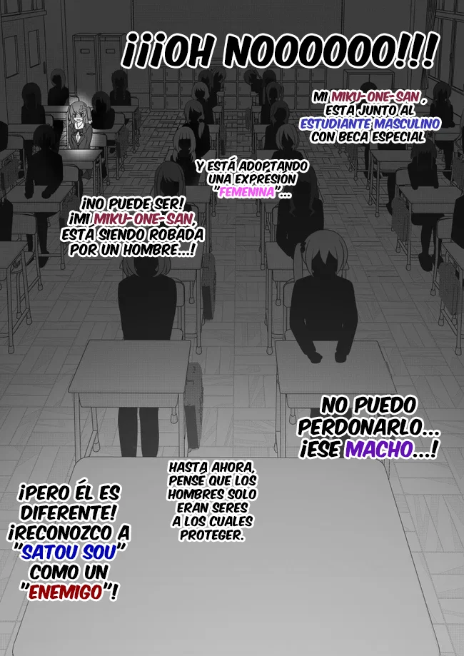 Danjohi 1:39 No Heikou Sekai Wa Omoi No Hoka Futsuu Capítulo 55 - Page 13