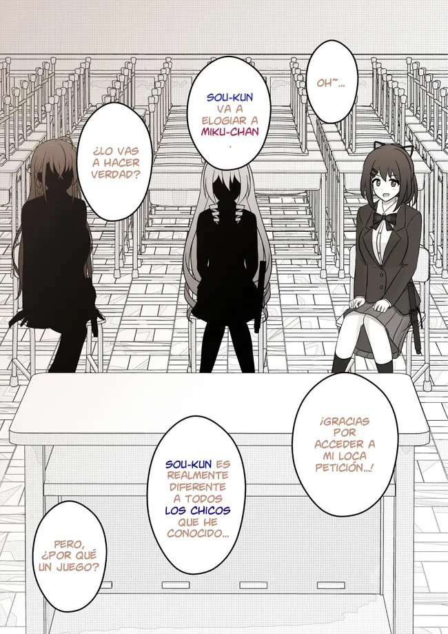 Danjohi 1:39 No Heikou Sekai Wa Omoi No Hoka Futsuu Capítulo 60 - Page 3