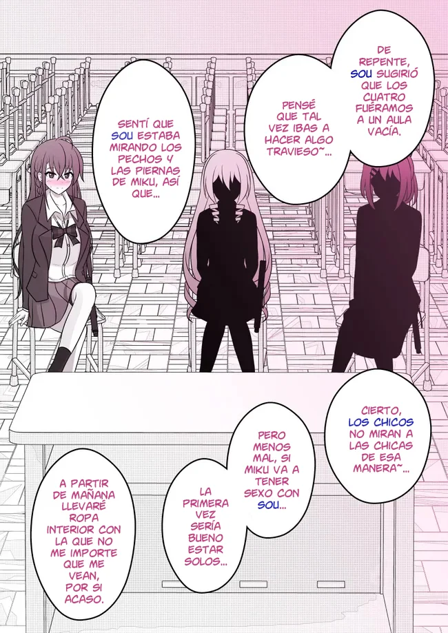 Danjohi 1:39 No Heikou Sekai Wa Omoi No Hoka Futsuu Capítulo 60 - Page 4