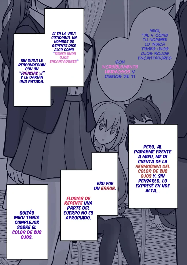 Danjohi 1:39 No Heikou Sekai Wa Omoi No Hoka Futsuu Capítulo 64 - Page 3