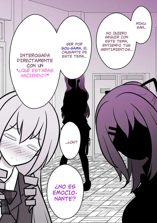 Danjohi 1:39 No Heikou Sekai Wa Omoi No Hoka Futsuu Capítulo 69 - Page 6