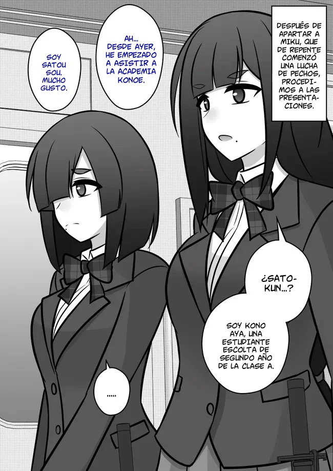 Danjohi 1:39 No Heikou Sekai Wa Omoi No Hoka Futsuu Capítulo 93 - Page 2