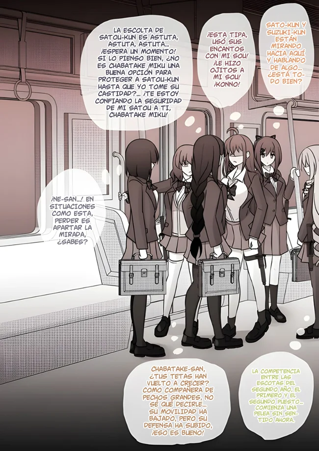 Danjohi 1:39 No Heikou Sekai Wa Omoi No Hoka Futsuu Capítulo 95 - Page 5