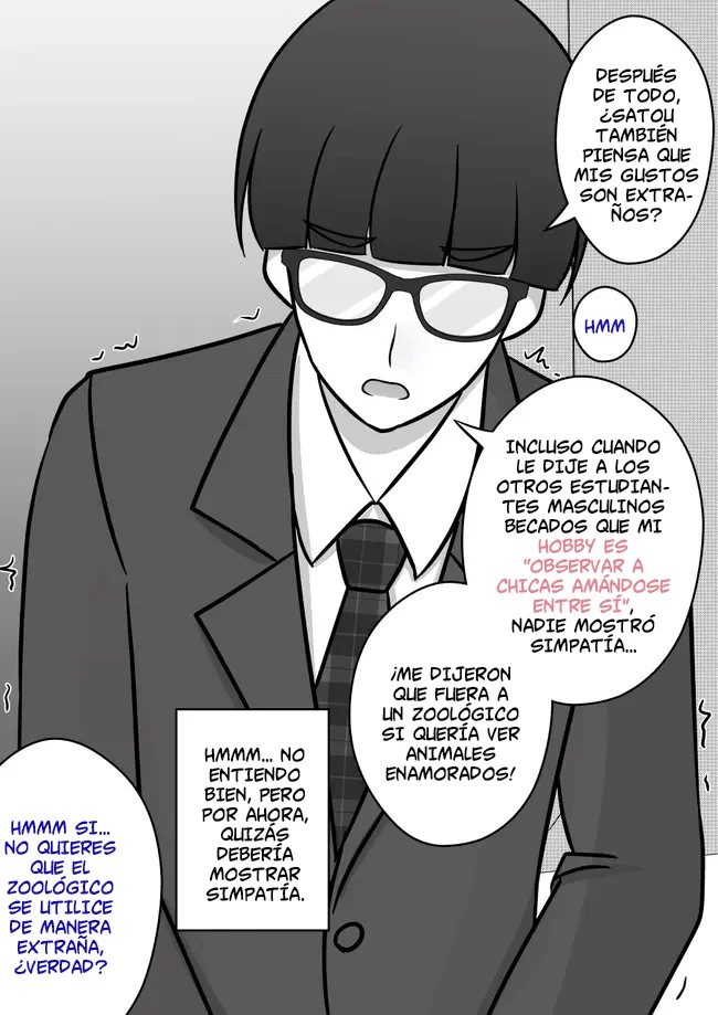 Danjohi 1:39 No Heikou Sekai Wa Omoi No Hoka Futsuu Capítulo 96 - Page 3