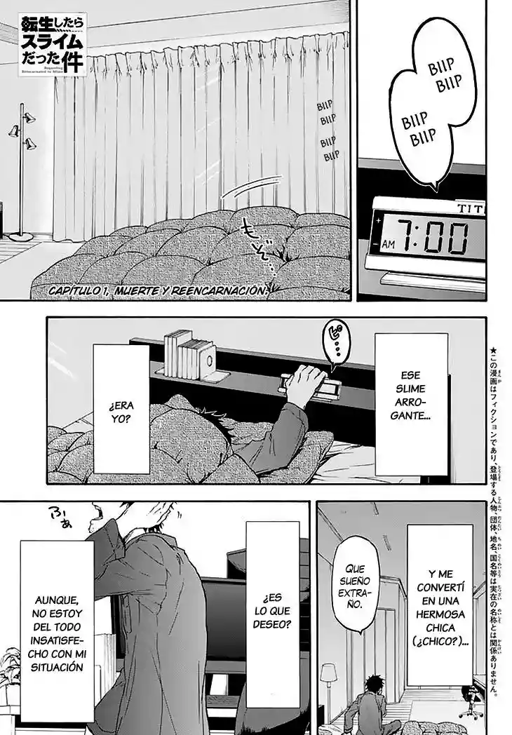 Tensei Shitara Slime Datta Ken Capítulo 1 - Page 4