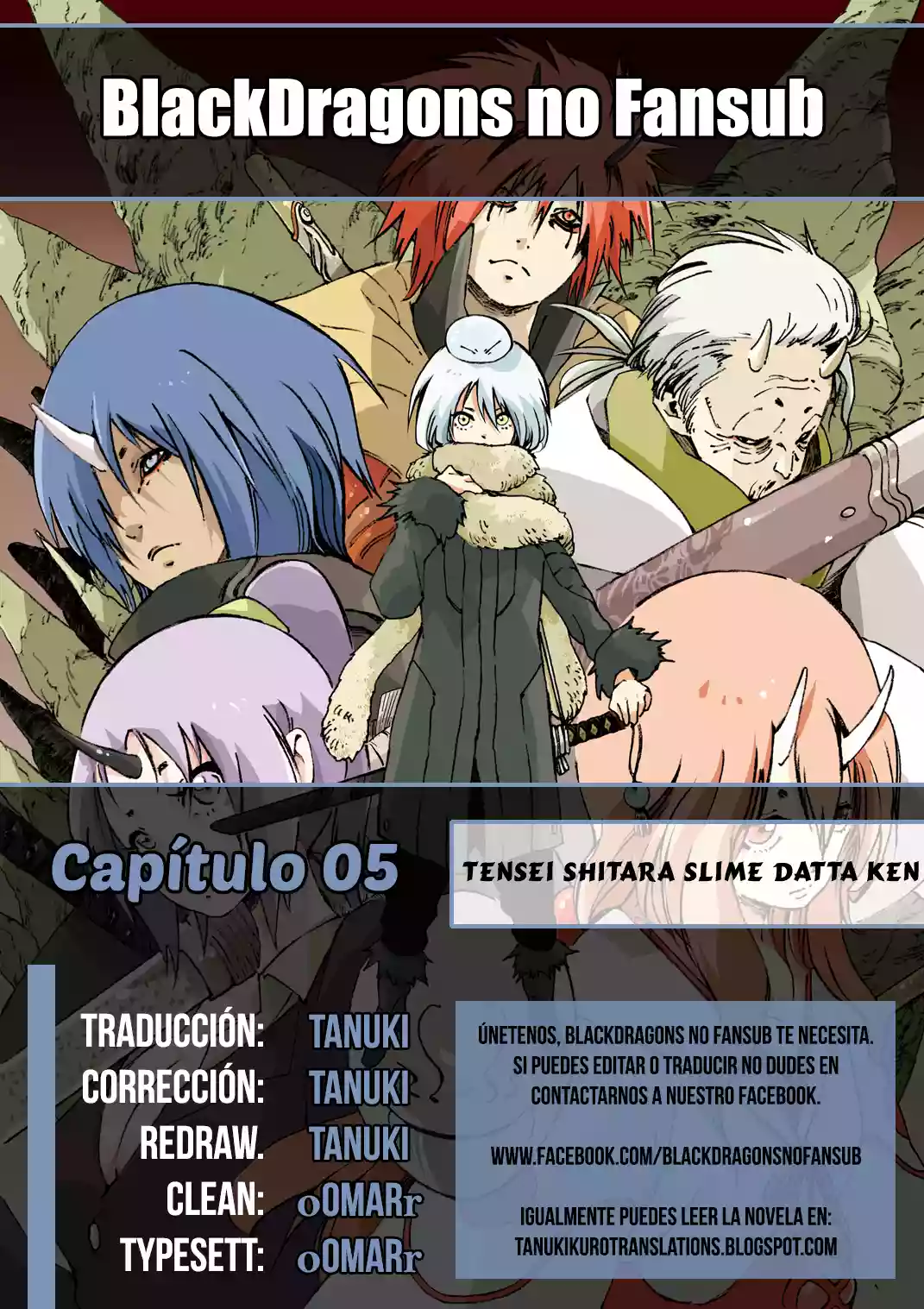 Tensei Shitara Slime Datta Ken Capítulo 5 - Page 1