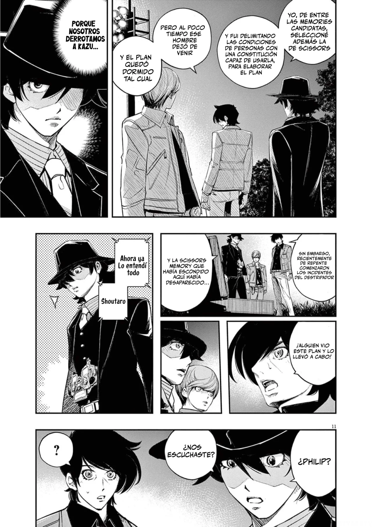 Kamen Rider W : Fuuto Detectives Capítulo 108 - Page 11